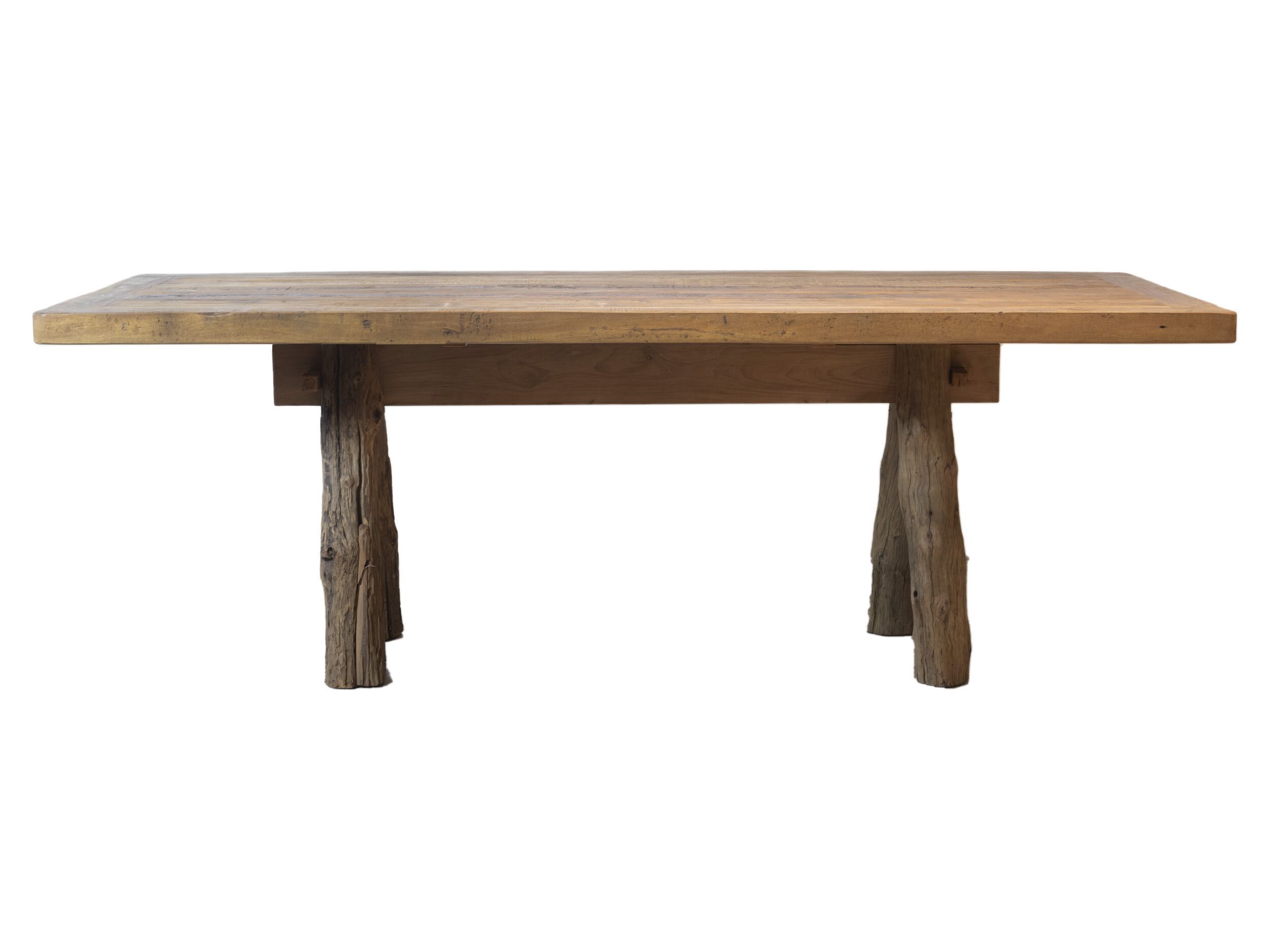 Восстановленный деревянный прямоугольный стол POMAX OVISTON ARCH-00049541