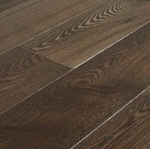 Паркетная доска Amber Wood Бурбон Ясень с брашью (Текстурированная) 909х125 мм.