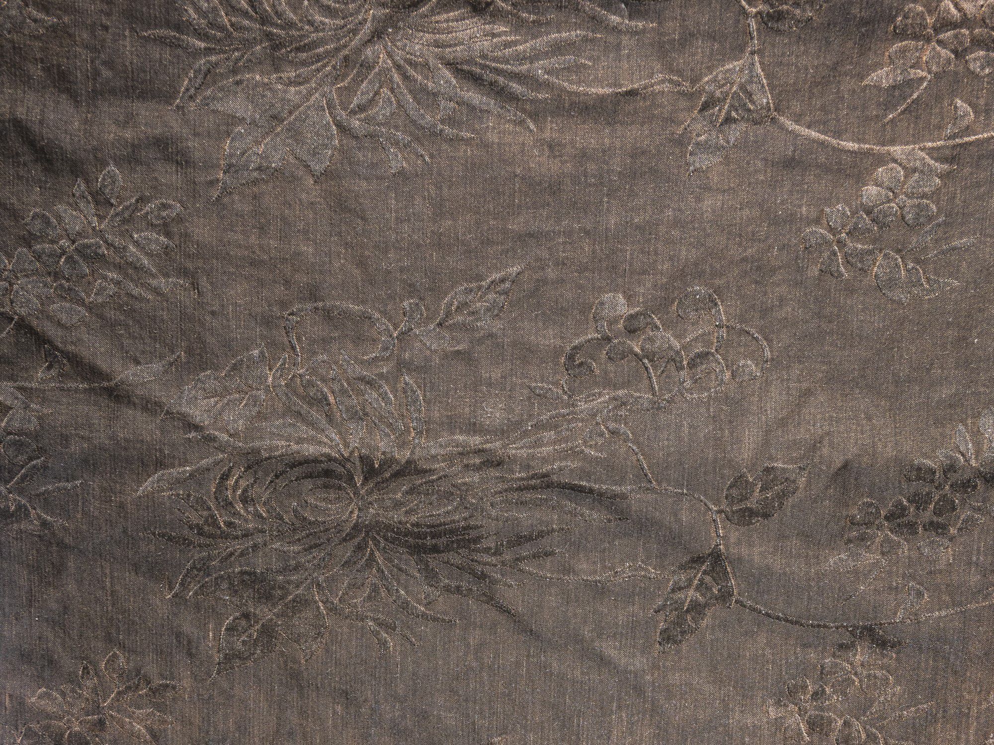 Жаккардовая ткань из льна и купро с цветочными узорами The House of Lyria CORAGGIO ARCH-00084821 - Вид №1