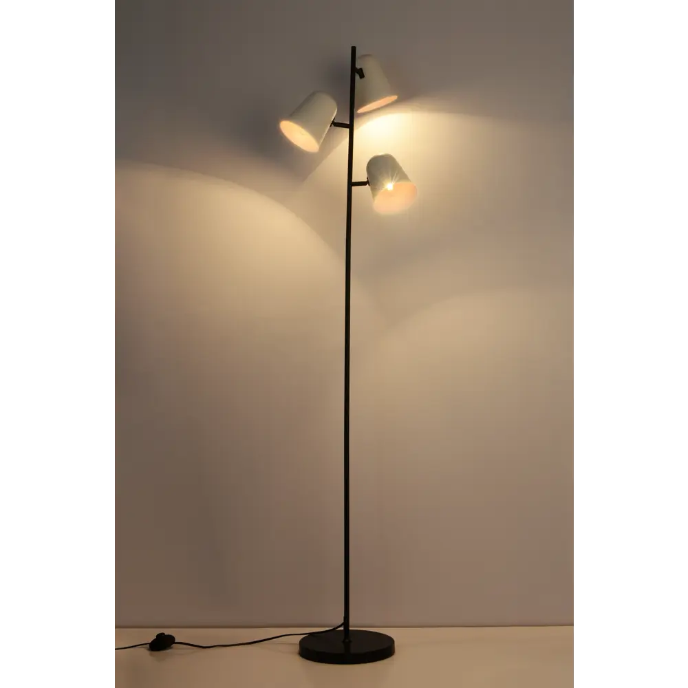 Торшер KREAFORTA Talica цвет белый/черный STLM-2193887