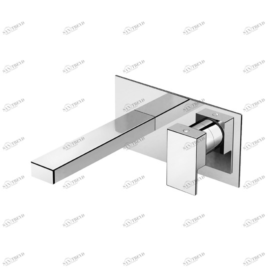 FIR Italia Наружная часть для настенного смесителя для раковины  NEW PLAYONE 90 90.1011.8 