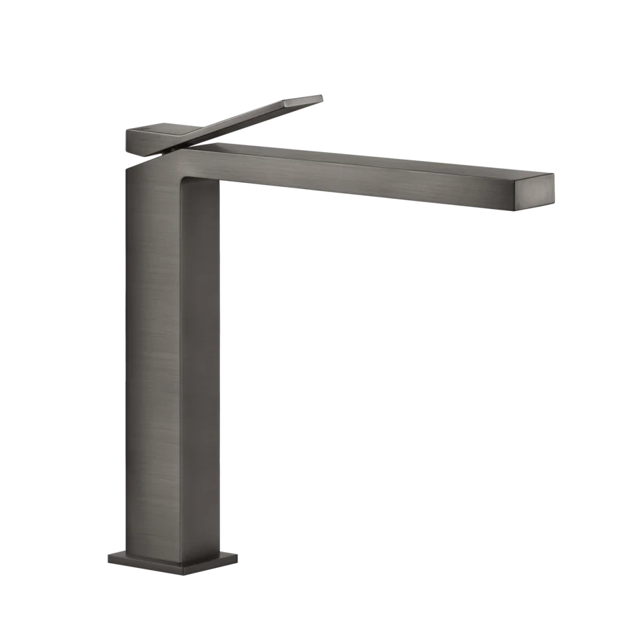 Смеситель для умывальника 53004 707 Gessi Rettangolo k ЧЕРНЫЙ МЕТАЛЛ BR. PVD 53004707