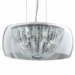 Подвесной светильник Ideal Lux Audi- SP D IDEAL LUX ДИЗАЙНЕРСКИЕ, AUDI 072594 Прозрачный;серебро