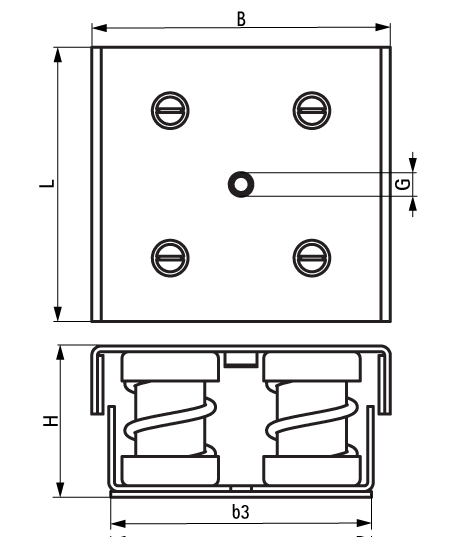2800505000 VibraTek® MS-4 Spring Mount high performance spring isolator for heavy machinery walraven  - Вид №1