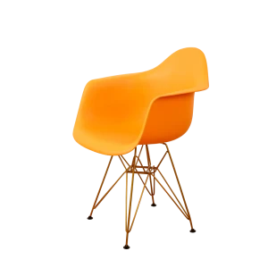 91988883 Кухонный стул Derstuhl 330 gold 43x82x60 см полипропилен цвет желтый STLM-1515638