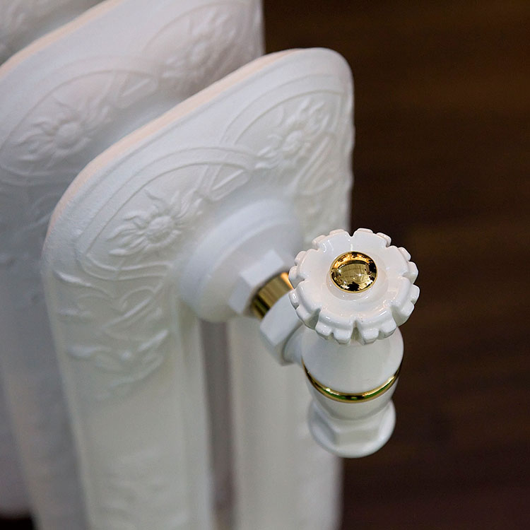 Вентиль верхний Rubinetterie Treemme серия "Liberty" 3/4 Bianco 7690 - Вид №1