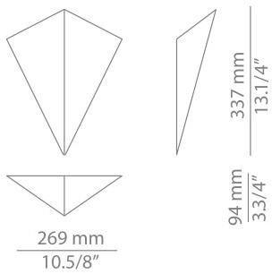 Estiluz Настенный светильник из металла Wall A-3002l - Вид №3