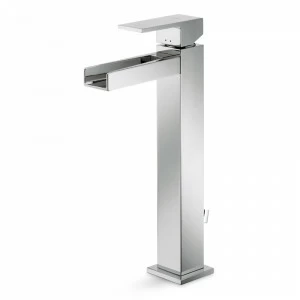 Однорычажный смеситель, высокий вариант для верхней раковины, со сливным гарнитуром 1 ”1/4 ERGO OPEN NEWFORM Италия