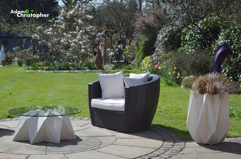 Adam Christopher Круглый садовый столик из бетона sun-id-1390980 - Вид №4