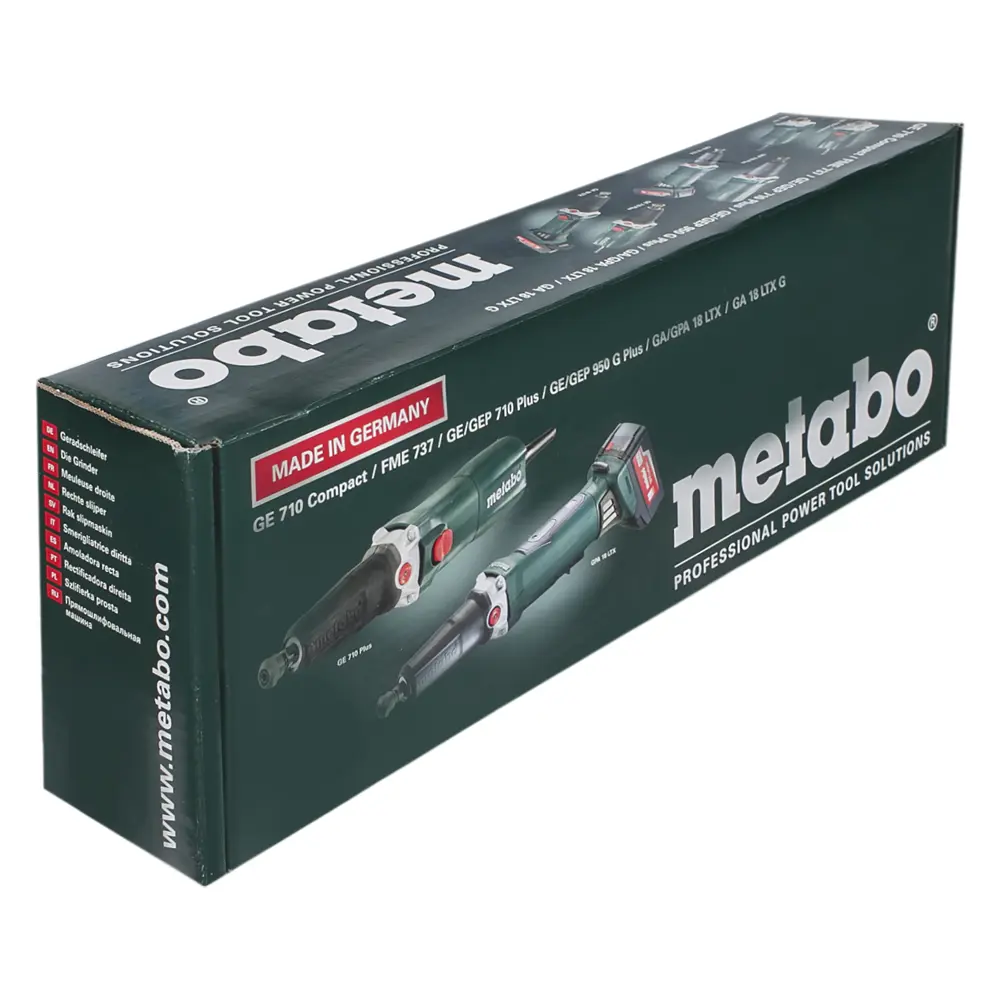 Прямая шлифовальная машина Metabo GE 710 Plus, 710 Вт 18119237 STLM-2049542  - Вид №3