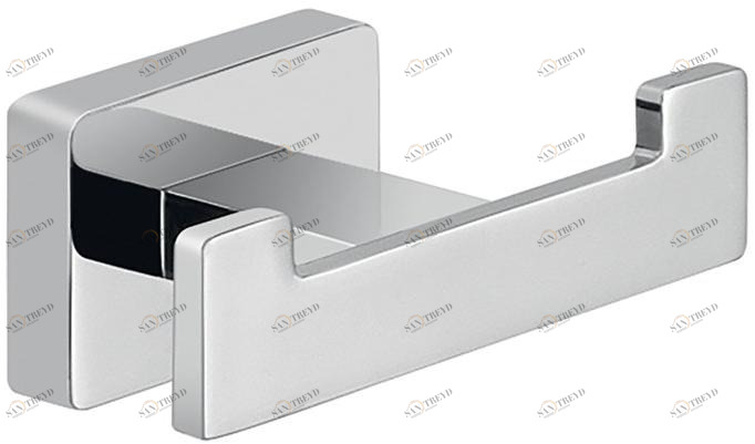 GEDY Двойной крючок для халатов из нержавеющей стали Atena 4426