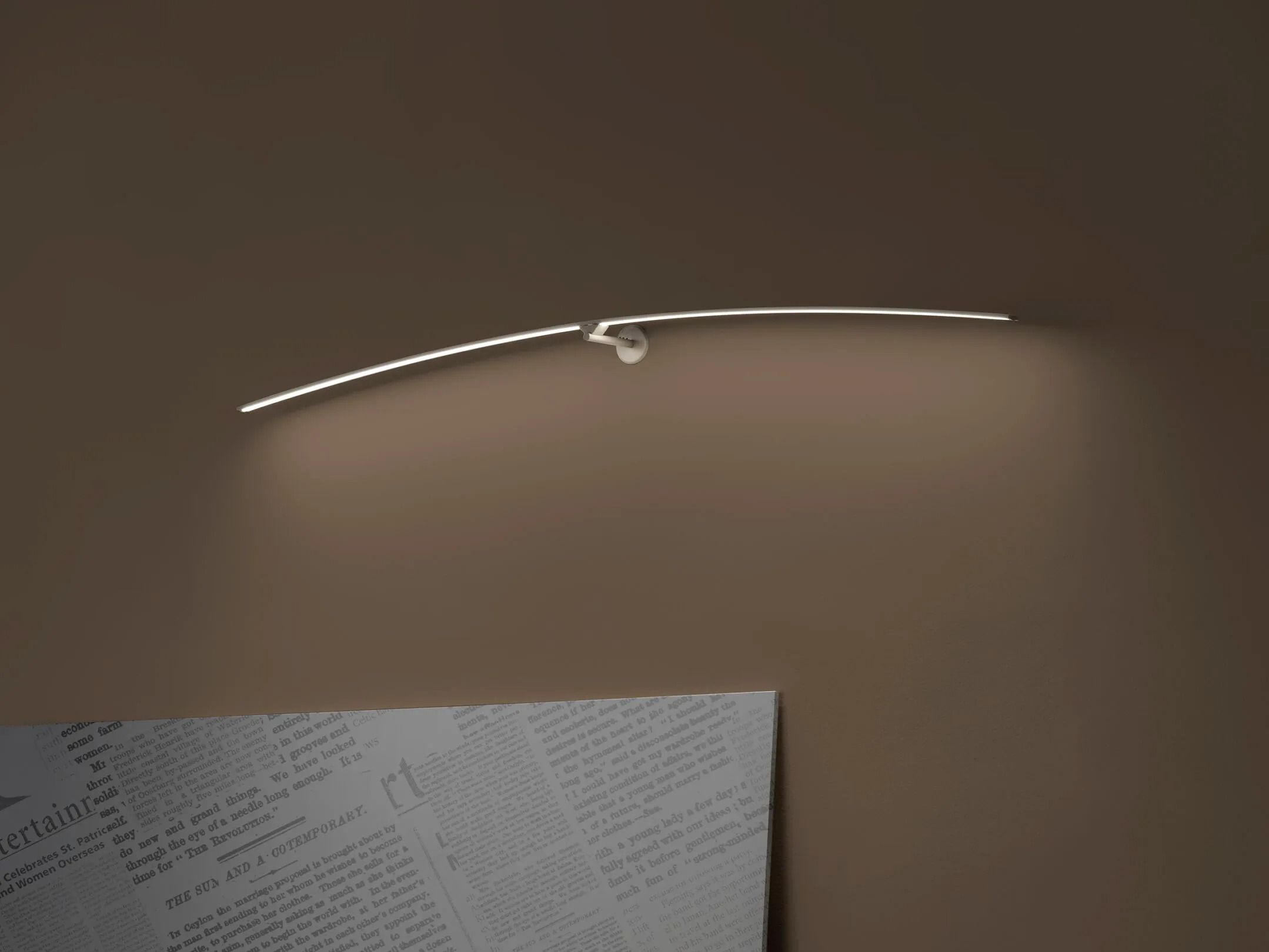 Железный светодиодный настенный светильник с регулируемой яркостью ZAVA PETIT ARCH-00126639 - Вид №1
