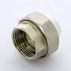 Муфта В разборная PRO AQUA полипропиленовая 20х1'