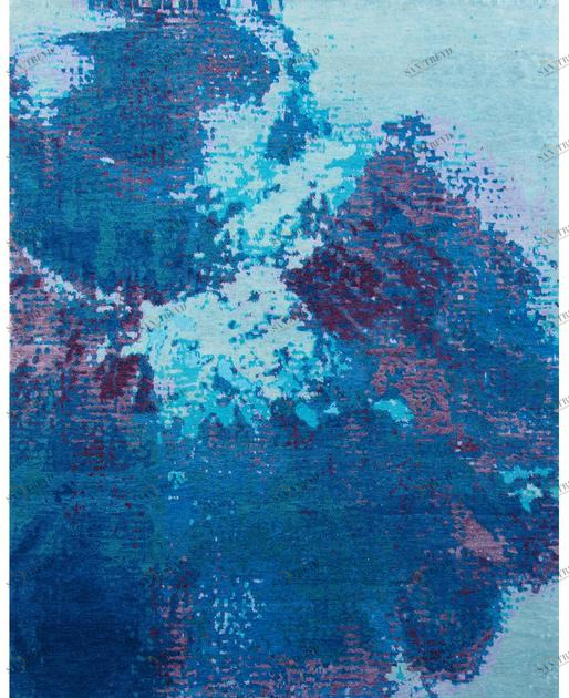 Living Divani Прямоугольный шерстяной коврик ручной работы sun-id-1427709