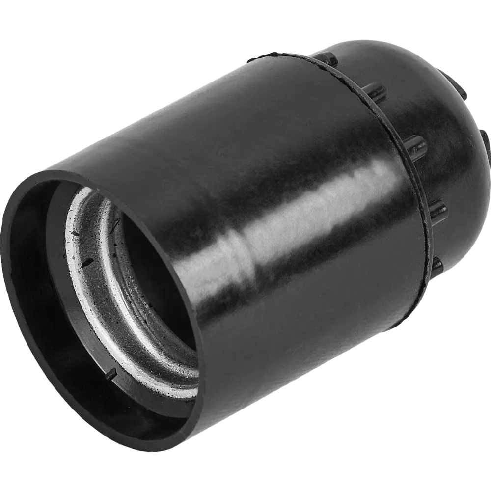 Патрон IEK для подвесных светильников Е27 черный карболитовый 86269715 STLM-0915562