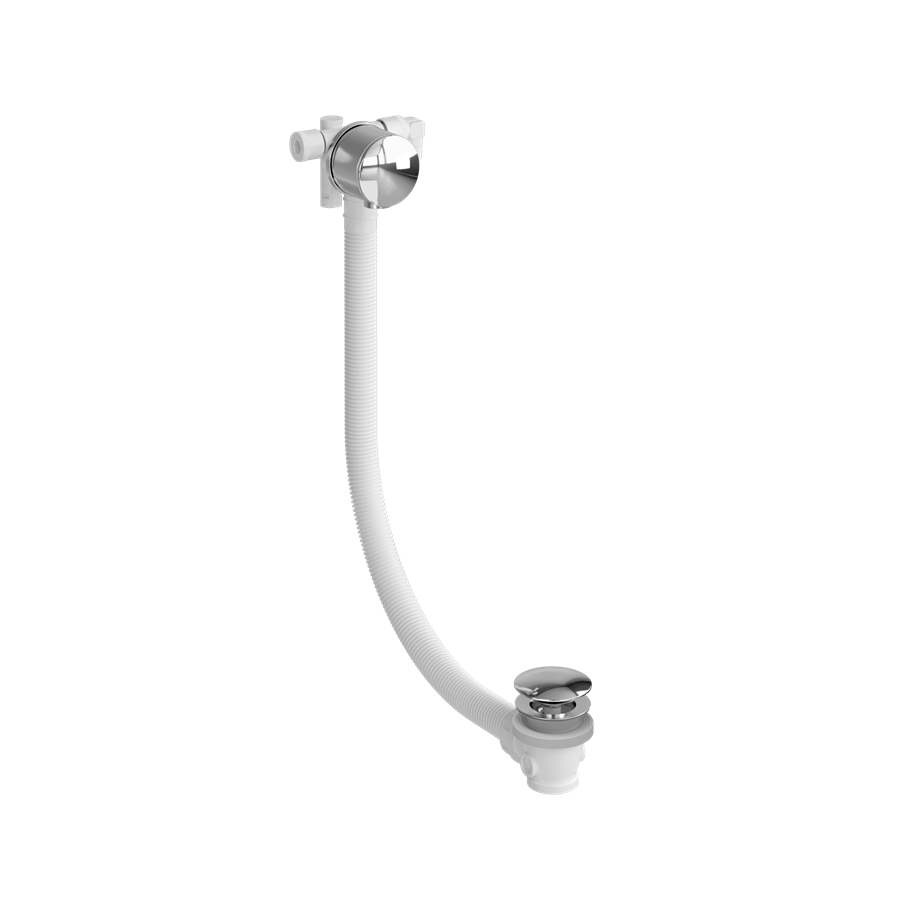 Burlington Riviera Наполнитель для ванн Riviera Overflow с отходами Click Clack Золото RIV36 GOLD  - Вид №1