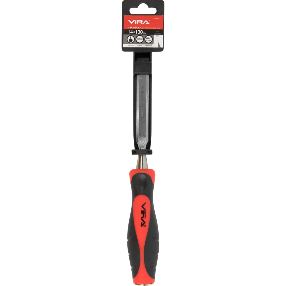 Стамеска Vira 14 мм с двухкомпонентной ручкой STLM-2002836 - Вид №3