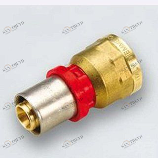 Муфта ВР 16х1/2" пресс TIEMME 1650030