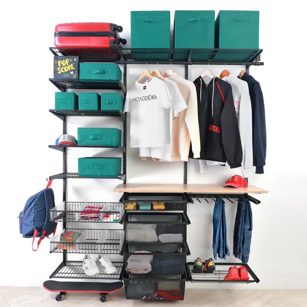 Выдвижная корзина НСХ для систем хранения - компактная организация пространства 82482710 STLM-0028079 - Вид №5