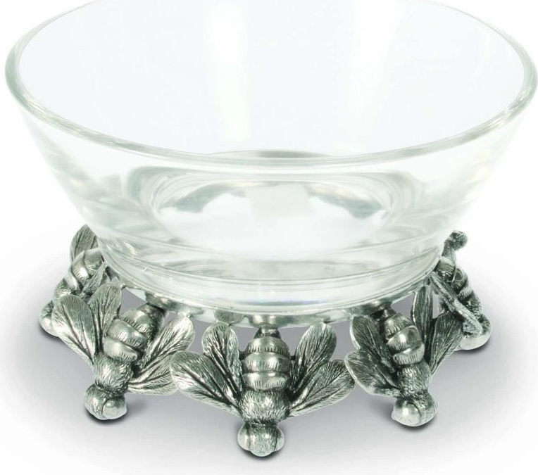 10648860 Vagabond House Конфетница Vagabond House Пчелы 13см, стекло Стекло 