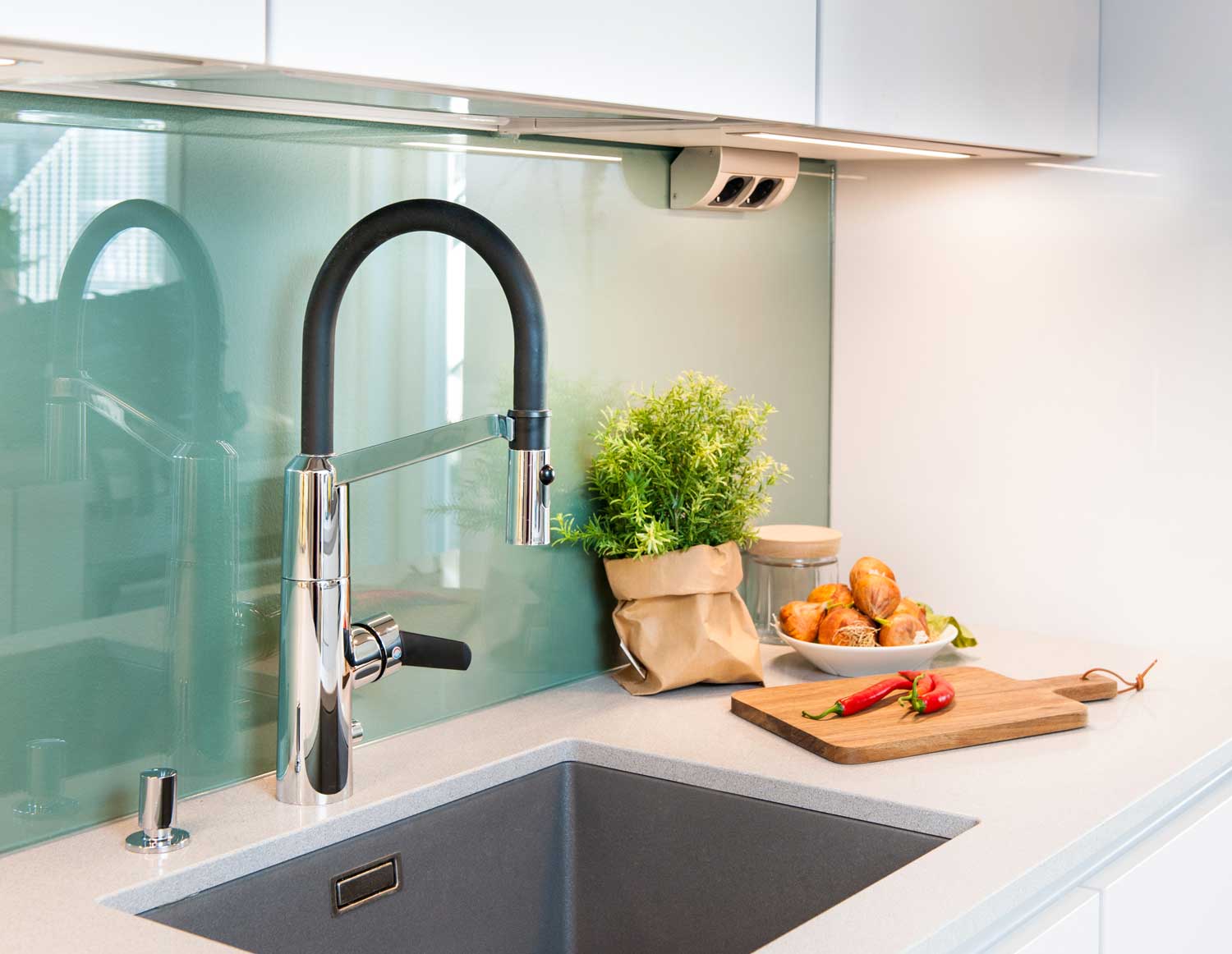 Oras 2739F Смеситель для кухни с клапаном, 6 V 2739F Optima Хром  - Вид №2