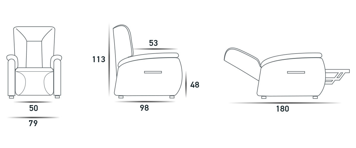 Кресло-Подъемник Lift-Relax 2 Motori  Spaziorelaxitalia  Caracas Caracas Lift-Relax 2 Motori  - Вид №4