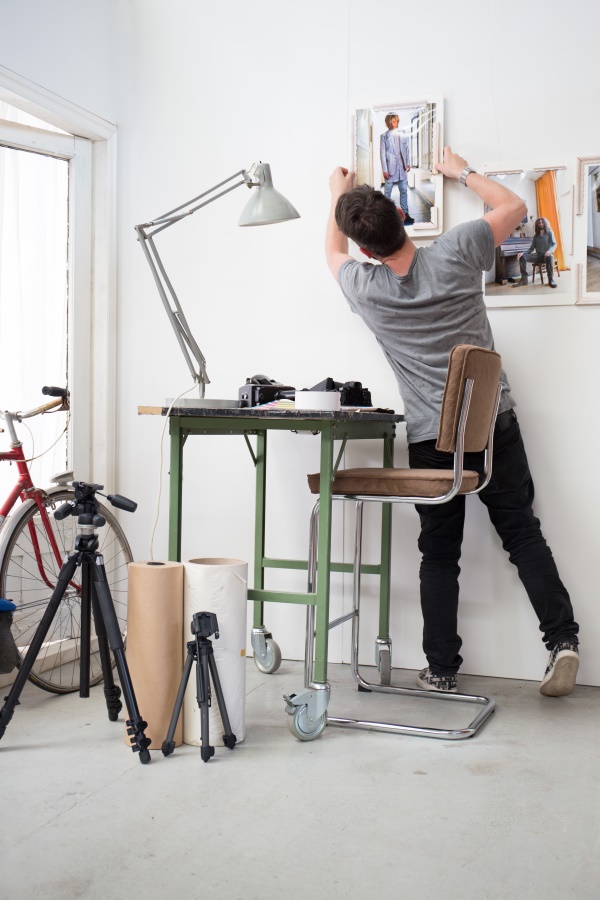 Стул барный Ridge Rib желтый Zuiver 1500208 - Вид №1