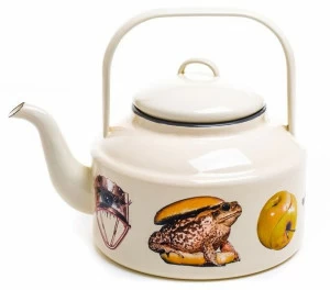 Seletti Эмалированный металлический чайник Seletti wears toiletpaper