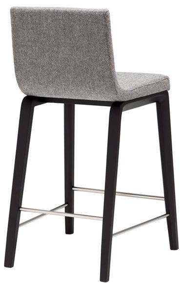 Andreu World Высокий стул с обивкой Lineal comfort Bq0609 - Вид №1