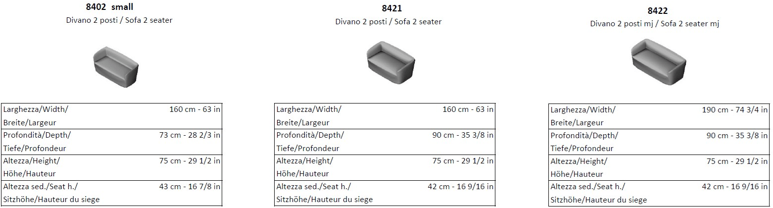 La Cividina 2-х местный диван в современном стиле Dep sun-id-1399820 - Вид №2