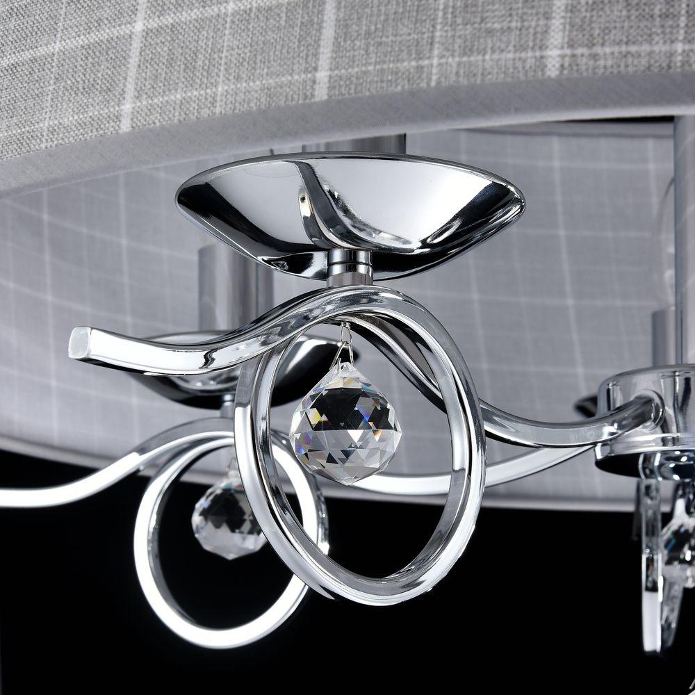 Подвесная люстра Freya Bertrand FR5906-PL-05-CH FREYA BERTRAND 186720 Серый  - Вид №3