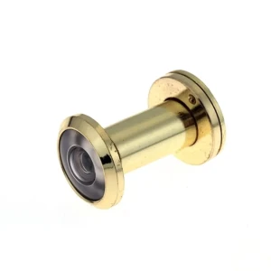 Глазок дверной Leo, 35-60 мм, цвет латунь