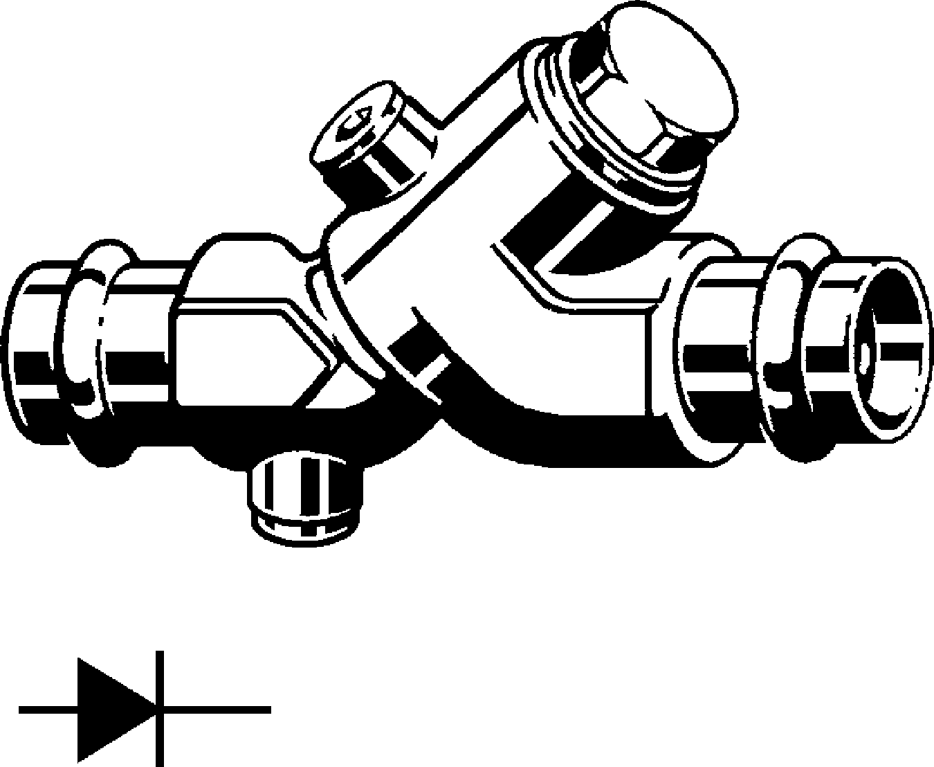 Viega Обратный клапан Easytop 2239 (471 026 *))  - Вид №1