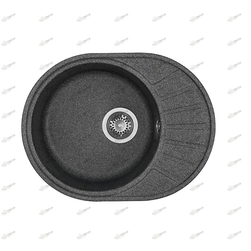 1A711232CS210 Мойка кухонная прямоугольная AQUATON ЧЕЗАНА