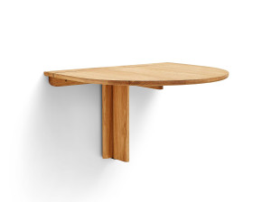 Настенный стол с дубовым откидным верхом