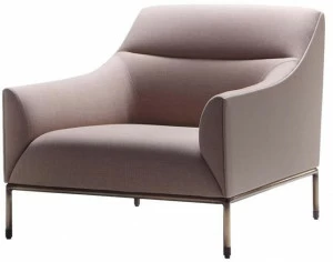 ENNE Кресло из ткани с подлокотниками Curve