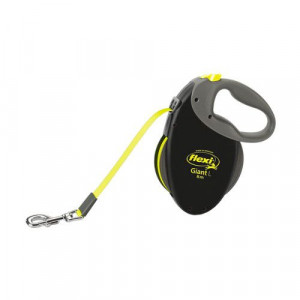 ПР0031693 Рулетка для собак Neon L Giant до 50кг светоотражающий ремень 8м Flexi