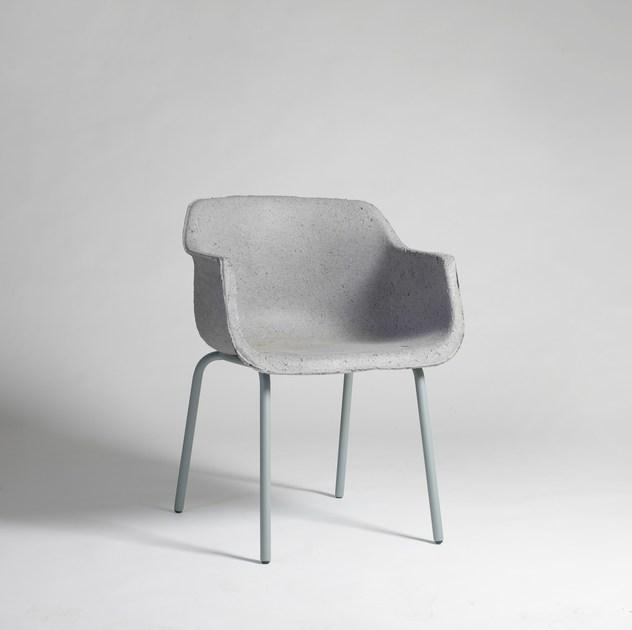 Officine Tamborrino Стул из трубчатой ​​стали и переработанной бумаги sun-id-1403575 - Вид №10