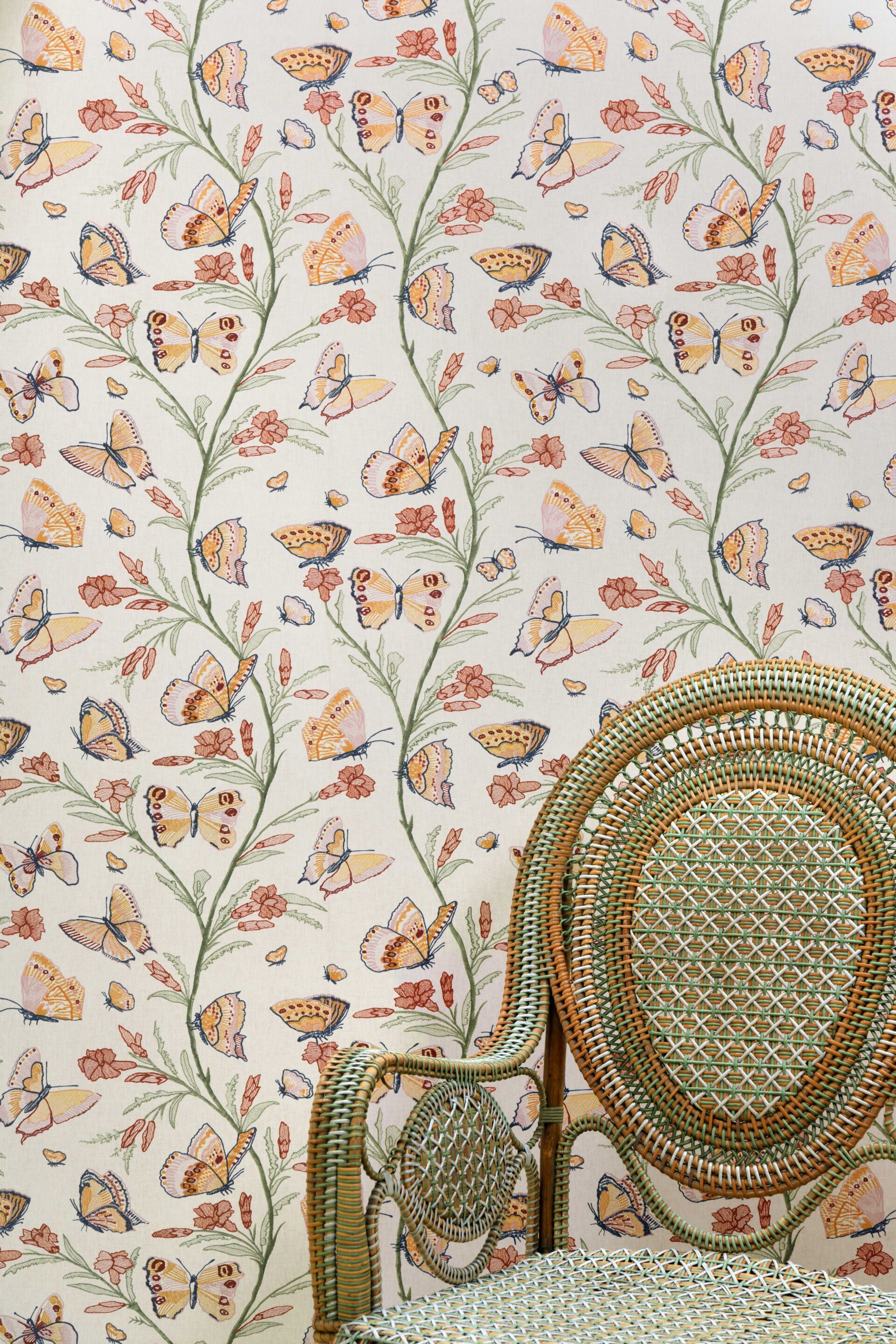 Цветочные узоры нетканые обои LELIEVRE Quenin-Belle Époque ARCH-00062329 - Вид №3