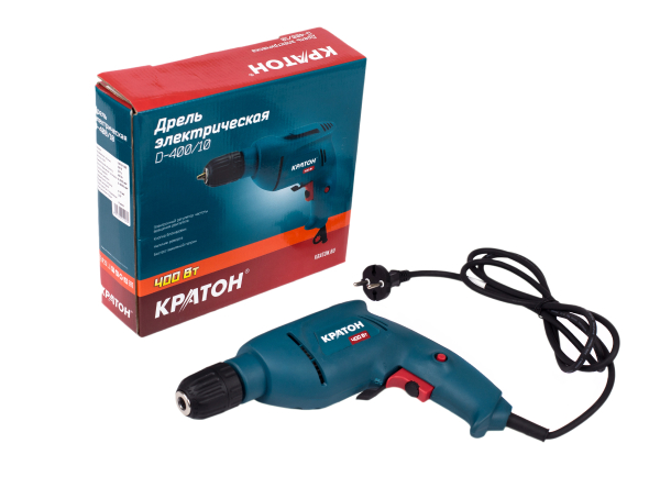 Дрель  Кратон D-400/10 HOBBY 9154058 STDN-0061709 - Вид №4