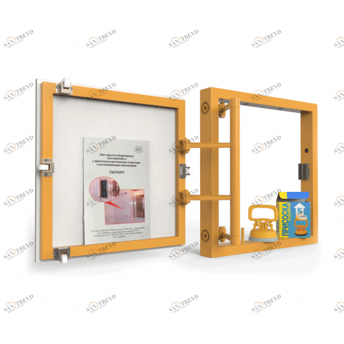 Ревизионный люк под плитку, распашной на присоске 300Х300 ВОЗРОЖДЕНИЕ sun-id-1025197