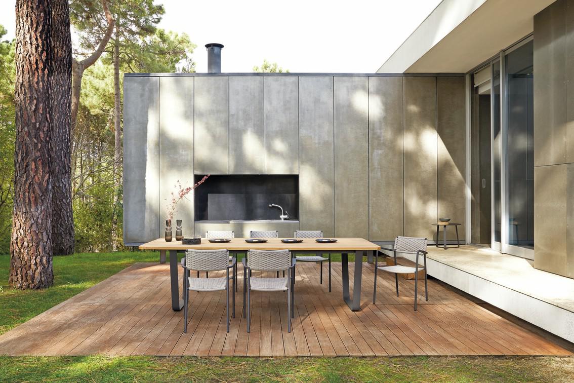 MNST804 Обеденный стол pwi lava f10 264см x 118см Manutti Air - Вид №15