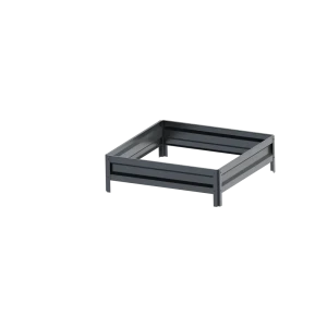 91771295 Грядка оцинкованная Ilikpro 1x1 м Гарден 11 h 20 см STLM-1488994