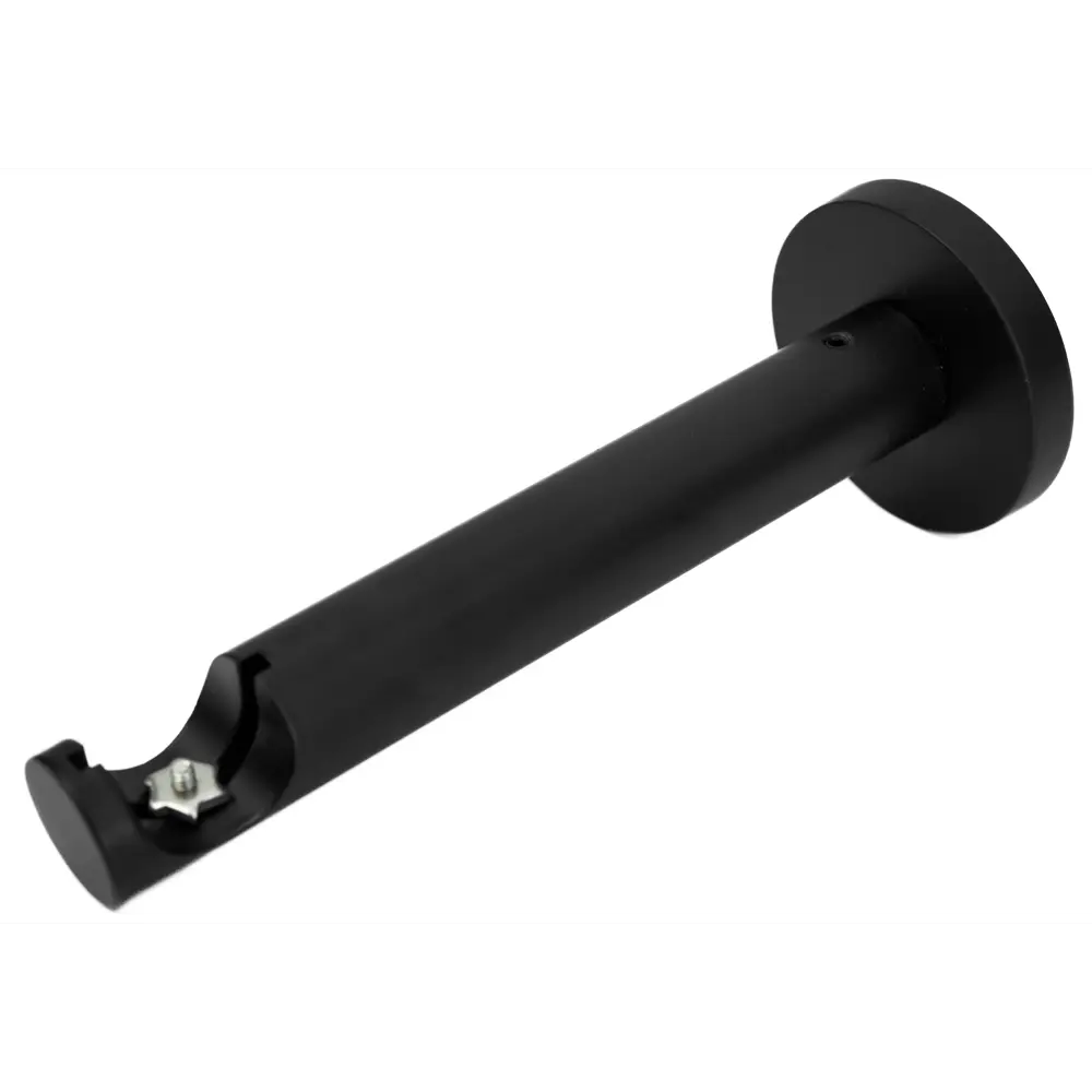 Кронштейн для штанги со сверлением Мульти алюминий цвет черный 2 см 89414099 STLM-2178865 Santreyd