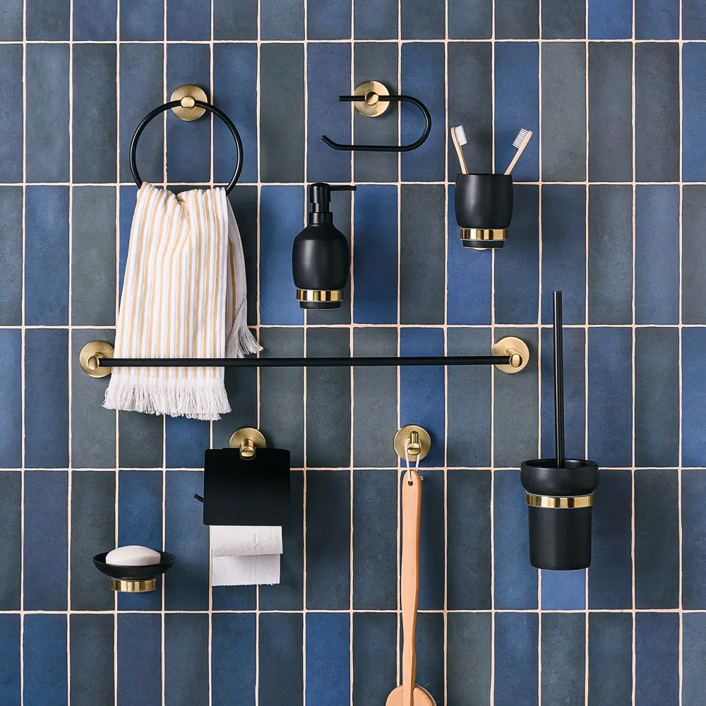 Крючок для ванной Moroshka Oro Nero металл цвет золотой STLM-2086398 - Вид №4