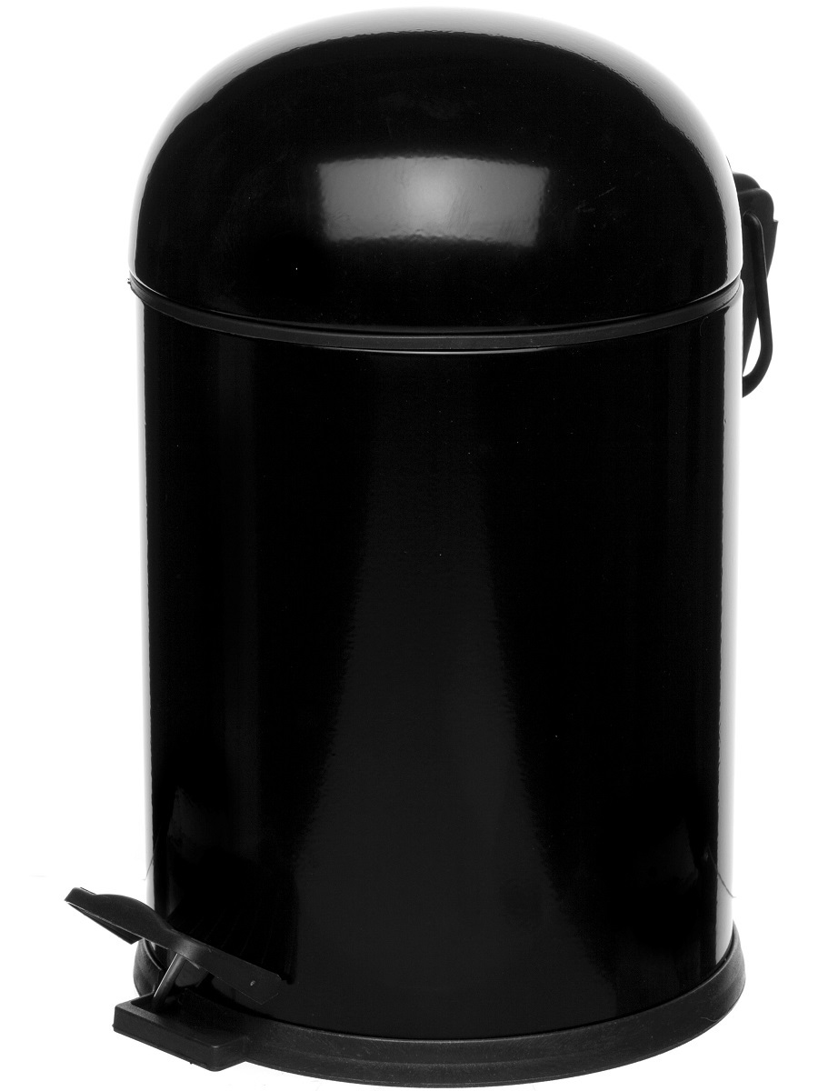 Вёдра с педалью и крышкой Aquarius 5L Black NAVAKO 11019