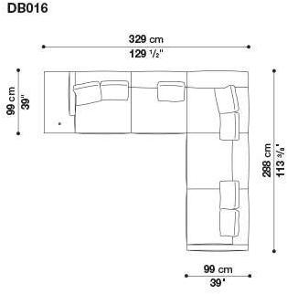 B&B Italia Кожаный диван Dock sun-id-1441060 - Вид №33