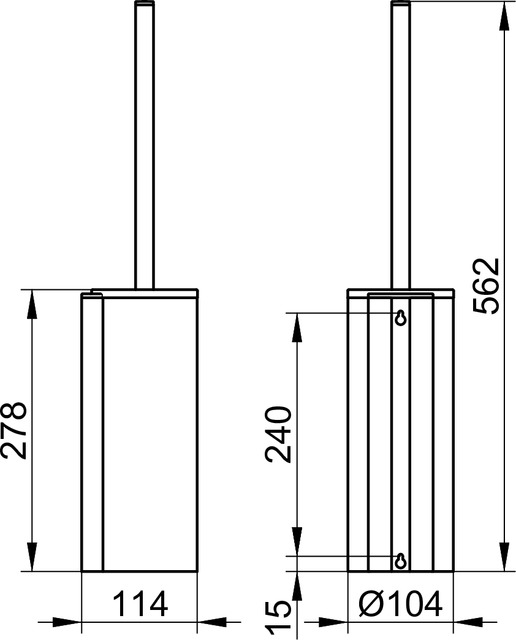 34964170100 Туалетный гарнитур KEUCO Plan Care - Вид №2