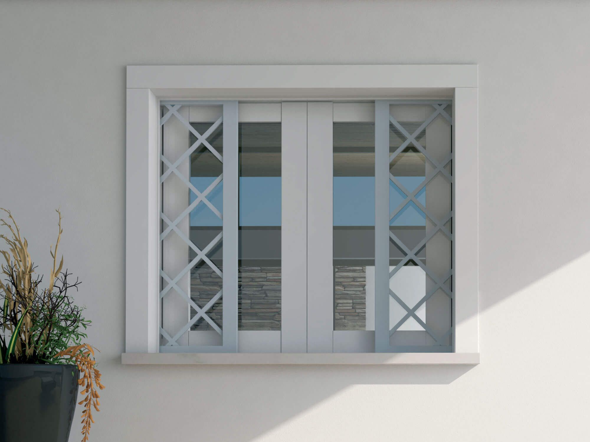 Подрамник для перил Eclisse затмение открытый ARCH-00147066