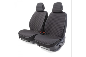 16521485 Накидки на передние сиденья , 2 шт. материал fiberflax /лен/ CUS-1042 BK CarPerformance